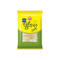 오뚜기 생콩칼국수 600g 간편식 밀키트 간편요리 면요리 1세트, 5세트