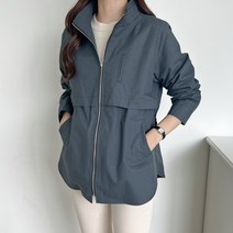 [아이맘스타일] 하이넥 봄.가을 야상 점퍼