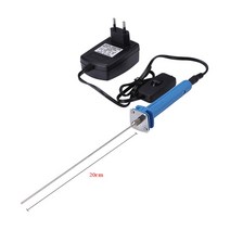 열선 우드락 커터기 스티로폼 절단기 재단기 거품 커터 펜 전기 열 칼 15W 110V-240V 핫 멜트 커팅 머신 버블 필름 짠 가방 스폰지 KT 보드 절단 도구, [09] EU 20cm, 09 EU 20cm