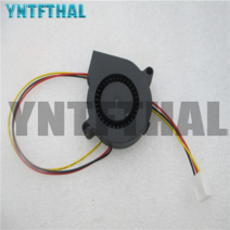 터보팬 T& 듀얼 볼 베어링 터보 팬 송풍기 5cm 5015 5V 0.35A B5015H05B-WFA 3 핀, 01 B5015H05B-WFA, 한개옵션1