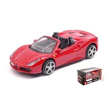 브라고 미니카 143 페라리 FERRARI 488 SPIDER 오픈카 2016 (레드) [품]