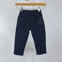 Limitedoudou 앞절개 밴딩팬츠 다크네이비 (키즈 90)