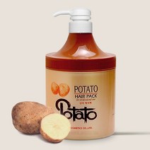 감자 헤어팩 감자팩 800g 미용실 트리트먼트 팩 손상모케어, 단품