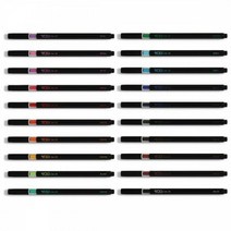 신지 덤젤 슬림바디 중성 볼펜 0.38mm, 0.38mm-BRO15 브라운