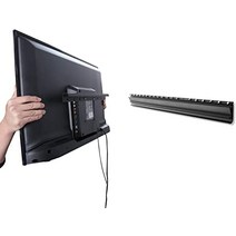 스터드리스 TV 월 마운트 26-55인치 평면 스크린 TV용 헤비 듀티 건식 벽체 TV 브래킷 행거 St 없음, 1개