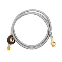 실외용난로 야외 캠핑 가스 스토브 확장 튜브 연료 밸브 커넥터 요리 피크닉 장비 액세서리, 01 WHITE