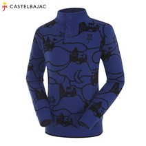 [까스텔바작] (남성)방풍 캐슬패턴 풀오버 니트_BG9WSW208_RL