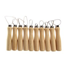 [조각칼] 10pcs 도자기 도구 조각 도자기 점토 조각 도구 스테인레스 도예/도자기칼, 협동사