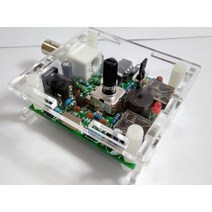 주파수 측정기 조립 된 S PIXIE CW QRP 초단파 라디오 트랜시버 라디오 케이스
