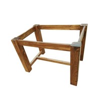 식탁다리 책상다리 가정용 원목다리 테이블 맞춤제작, 느릅나무 폭 40cm 높이 70cm