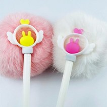 빙글빙글 돌아가는 날개 토끼 펜슬 어린이 볼펜토끼볼펜 어린이볼펜 특이한볼펜 부드러운볼펜 유치원볼펜 고등학생볼펜 직장인볼펜 초등학생볼펜 그림용볼펜 시험용볼펜, 2 핑크