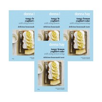 도나헤이 탠지 레몬 요거트 케이크 500g Donna Hay Tangy Lemon Yoghurt Cake, 4팩