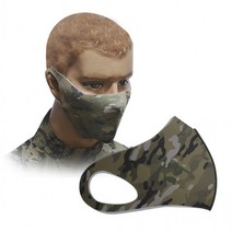 빨아쓰는 위장 전술 마스크 멀티캠 위장마스크, 상세페이지 참조