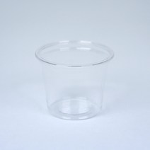 0.9온스 45파이 PET 투명컵+45파이 평리드, 0.9온스 45파이 PET 투명컵(뚜껑미포함), 5000개