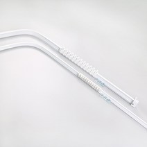 한국레일갤럭시 휘어지는 구부리는 라운드 곡선레일 커튼레일 병원 피팅룸 탈의실 샤워실, 대형, 4자(120cm)