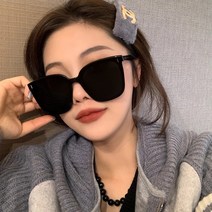 선글라스 남녀 공용 자외선 차단 블랙 프레임 안경