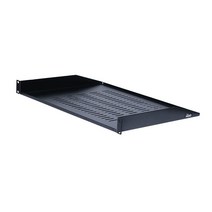Tecmojo 1U 캔틸레버 서버 랙 선반 - 범용 통기성 랙 마운트 캔틸레버 트레이 48.3cm19인치 네트워크 장비 랙 및 캐비닛용 - 무게 용량 20kg44파운드 - 360