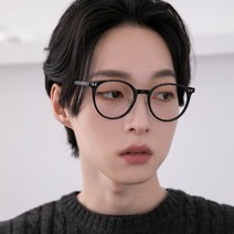 리에티 남녀공용 블루라이트 차단 원형 뿔테 안경테 BIJOU RT3033