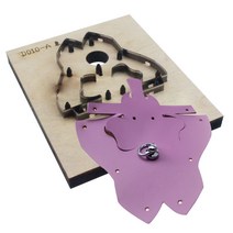 가죽공예 목형 철형 칼 금형 코끼리 골드 가죽 스트랩 핸드메이드 DIY 문양, 송아지 국내 칼