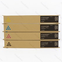 프린터 토너 잉크 호환 Ricoh IMC2500 IMC2000 IMC2500H IMC2503LC IM C2500 C2000 C2500H C2503LC 용 오리지널 CMYK 4X/, [03] Y-74g
