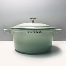 더치오븐 솥 무쇠 무쇠냄비 캠빙오븐 크록팟Enamel pot ceramic small soup household double-ear stew cas