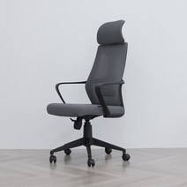 스토리지햅 데일리 틸팅 컨트롤 체어 4 컬러 시리즈 메쉬소재 학생 컴퓨터의자 게이밍 의자, 그레이