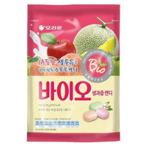오리온 바이오 생과즙 캔디, 99g, 4개