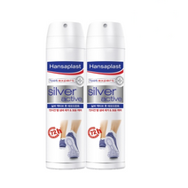 한자플라스트 실버 액티브 풋 데오드란트 스프레이, 150ml, 2개