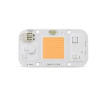 수경재배기 수경재배키트 가정용스마트팜 수직농장 수경법 cob led 성장 조명 칩 전체 스펙트럼 370nm-780nm AC 220V 20w 30w 50w 실내 식물 묘목, 3500K Warm White