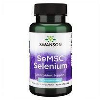 스완슨 SEMSC 셀레늄 200 MCG 120 캡슐, 1개, 기본
