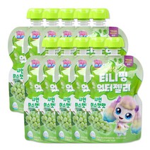 캐치티니핑 과즙퐁당 티니핑 워터젤리 110ml 샤인머스캣맛 포실핑, 10개