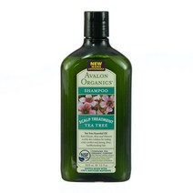 Avalon Organics Scalp Treatment Shampoo Tea Tree 아발론 오가닉스 두피 트리트먼트 샴푸 티 트리 325ml 6팩