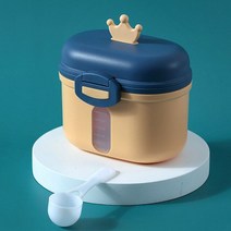 편의점온장고 푸드쇼케이스 우유 디스플레이 규모 분말 휴대용 음식 저장 상자 필수 시리얼 간식 컨테이너, 02 Blue 240ml