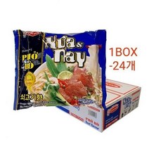 베트남 쌀국수 포보 수아나이 에이스쿡 PHO BO XUA&NAY 24개 1BOX, 70g, 2박스