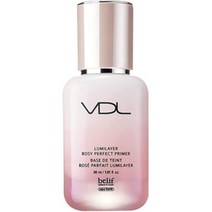 일본직발송 6. 부이디엘(VDL) VDL (부이디엘) 핑크 톤 업 루미 레이어 로지 퍼펙트 프라이머 화장 기초 윤, 프라이머 30ML, One Color