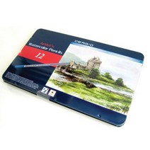 [∂LL7] 세르지오 수채색연필 12 미술 그림 교육용 수업 학습용 학생 학교_h§eEA, 무◇옵션, §본상품§e