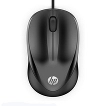 HP 마우스 유선 HP 1000 USB 3 버튼 1200dpi 1.5m 케이블 Mac Windows PC Macbook 대응 형번:4QM14AA#UUF[]