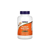 나우푸드 실리엄 허스크 차전자피 700mg 180베지캡슐 NOW Foods 사과 펙틴 식이섬유