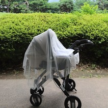앤도트 유모차 레이스덮개 모기장 햇빛가리개 휴대용 블랭킷, 아이보리
