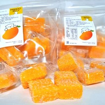 [비그린몰] 프리미엄 태국 생 망고젤리 마하차녹 200g (미니라티아오 증정), 8개 (미니라티아오 증정)