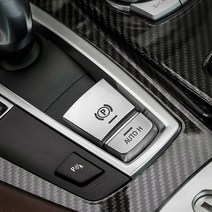 주차 브레이크 스위치 P 버튼 커버 Sickers For BMW F10 F11 F01 F07 F15 F16 F25 F26 실버 핸드 케이스 캡, 02 For F07 2010-2017, 02 For F07 2010-2017