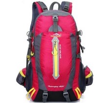 방수 등산 배낭 40L 야외 스포츠 가방 여행 캠핑 하이킹 남성 트레킹 가방, 로즈 40L, 중국