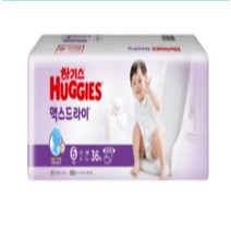2021 신형 하기스 맥스드라이 밴드형 기저귀 남녀공용 점보형 6단계(14~19kg), 6단계 점보, 1296매