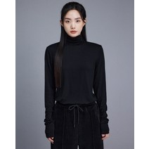 텐셀목폴라 목폴라티 한국 디자인 2022 겨울 하이넥 통근 이너웨어 고탄성 자기