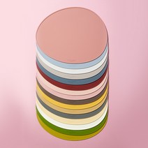 까사무띠 아모르 페블 실리콘 테이블 매트 16color AMORE PEBLE BPA FREE 조약돌 식탁매트 받침, 초코