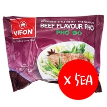 비폰 포보 쇠고기 쌀국수 60gX5개 VIFON PHOBO 아시아마트, 60g, 5개