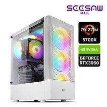 [시소몰] 게이밍 추천 조립PC R7-N03 (라이젠7-5700X/RTX3060)