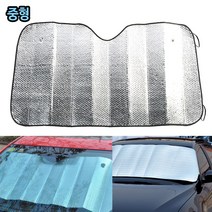 차량용 접이식 햇빛가리개 차광막 그늘막 중형