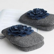 베이킹 학원 플라워 코사지 오븐 장갑 손잡이 셰프장갑 모던 제빵 냄비장갑 오븐장갑, 청해지