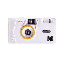 다회용필름카메라 kodak 필름 카메라에 적합 35mm 레트로 수동 필름 토이카메라, m38 화이트
